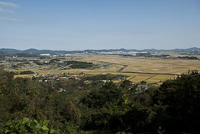 도비산 전망대에서 본 서산시 전경 썸네일 이미지